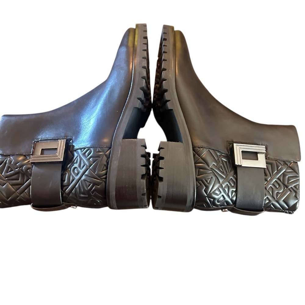 Karl Lagerfeld Vara Buckled Booties NEW Size 5.5 - Picture 8 of 10
